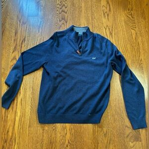 Vineyard Vines Men’s Navy Quarter Zip